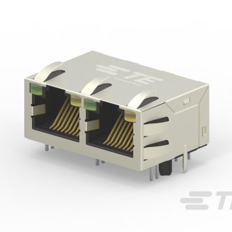 TE CONNECTIVITY 模块化连接器 - 磁性插孔 5-2301996-7