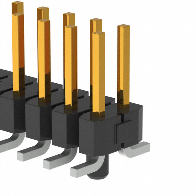 SAMTEC 矩形连接器 - 针座 - 公插针 TSM-110-01-L-DV-A-P