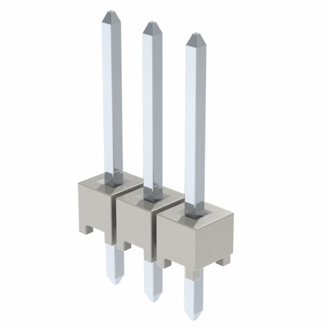 SAMTEC 矩形连接器 - 针座 - 公插针 HTSW-103-14-T-S