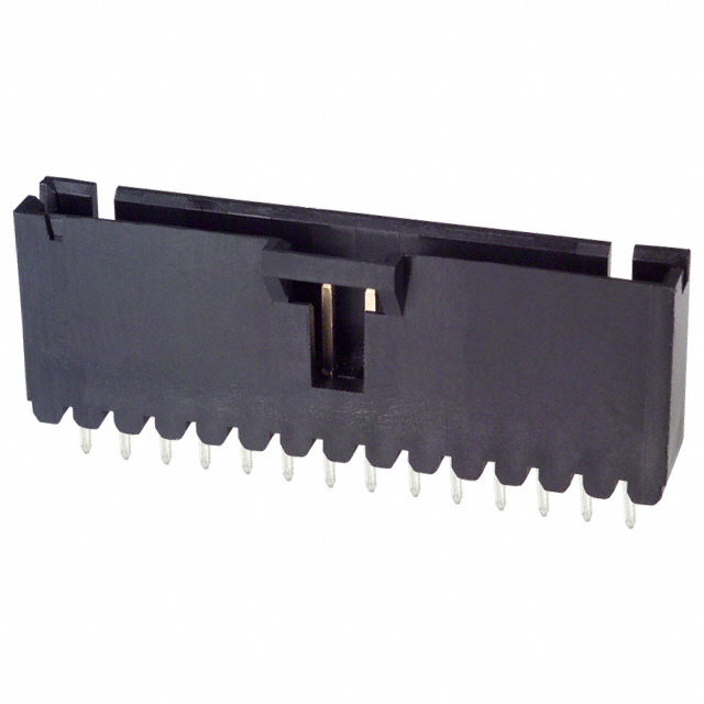 TE CONNECTIVITY 矩形连接器 - 针座 - 公插针 6-104910-3