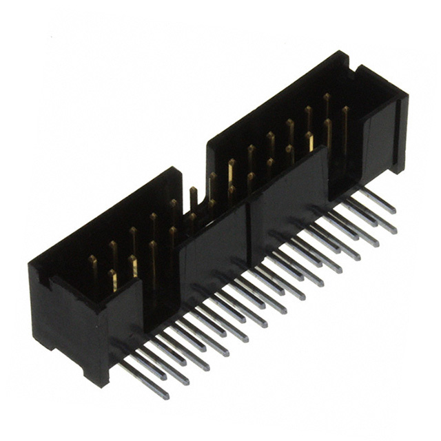 TE CONNECTIVITY 矩形连接器 - 针座 - 公插针 5103310-6