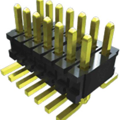 SAMTEC 矩形连接器 - 针座 - 公插针 FTR-110-03-G-D