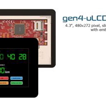 4D SYSTEMS LED显示器件 GEN4-ULCD-43D