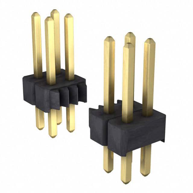 PRECI-DIP 矩形连接器 - 针座 - 公插针 892-70-030-10-002101