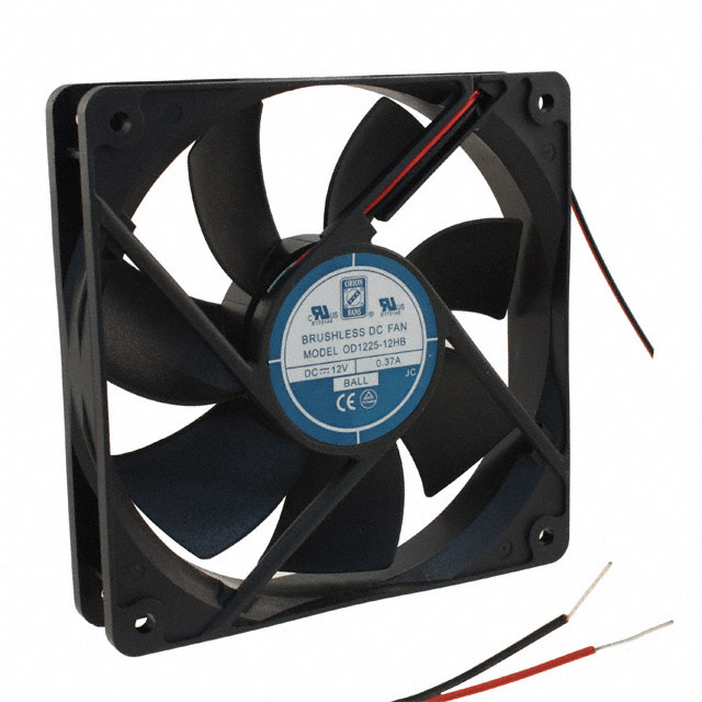 ORION FANS 风扇和热管理 OD1225-12HB