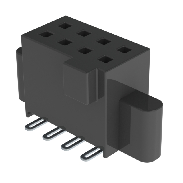 SAMTEC 矩形连接器 - 针座 - 插座/母插口 SFM-104-02-L-D-K-TR