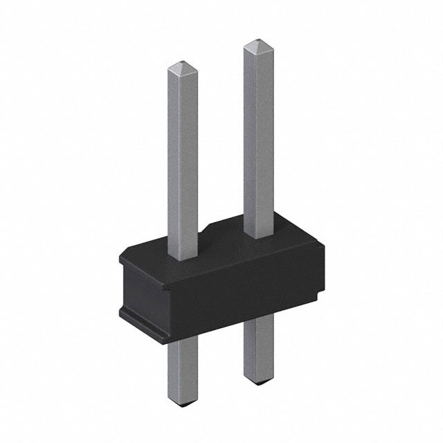 3M 矩形连接器 - 针座 - 公插针 929836-01-01