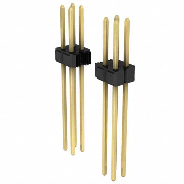 3M 矩形连接器 - 针座 - 公插针 929715-06-36-EU
