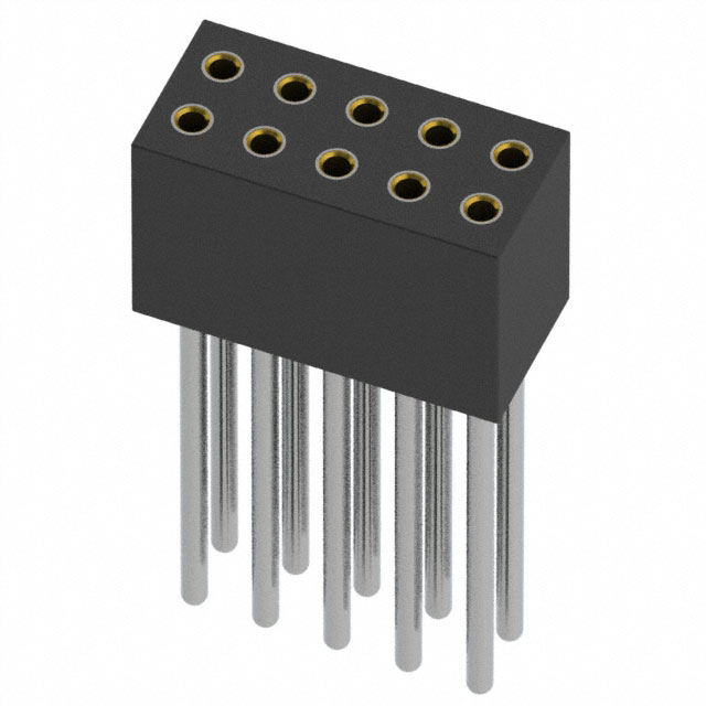 MILL-MAX 矩形连接器 - 针座 - 插座/母插口 853-43-010-10-021000