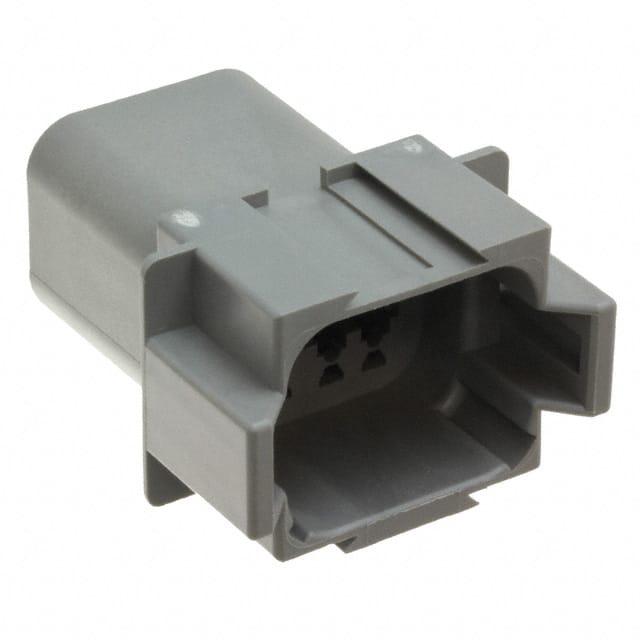 TE CONNECTIVITY 矩形连接器 - 外壳 DT04-08PA-E005