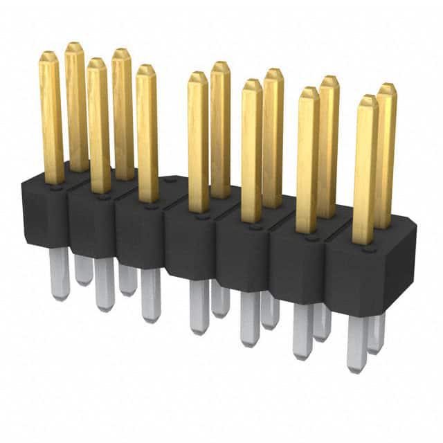 AMPHENOL 矩形连接器 - 针座 - 公插针 77314-188LF