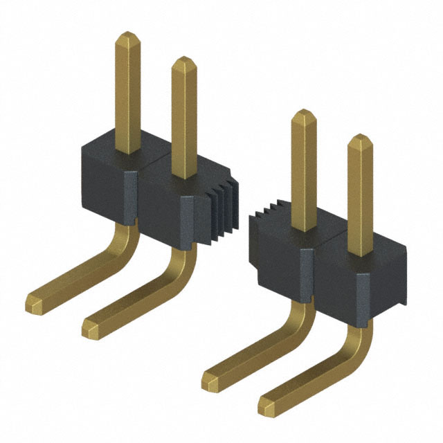 HARWIN 矩形连接器 - 针座 - 公插针 M22-2030605