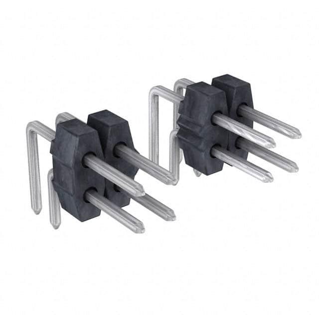 MOLEX 矩形连接器 - 针座 - 公插针 901220126
