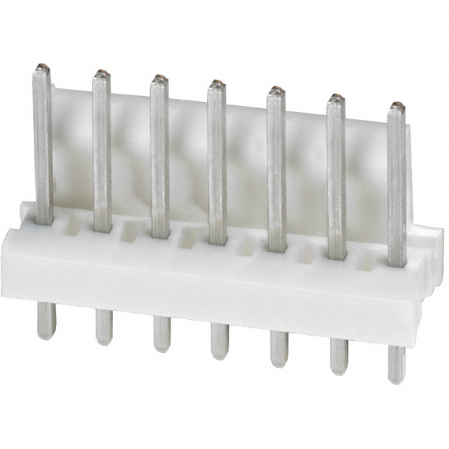 TE CONNECTIVITY 矩形连接器 - 针座 - 公插针 640456-7