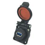 AMPHENOL USB/DVI/HDMI 连接器 - 适配器 USB3F2ZNSCC