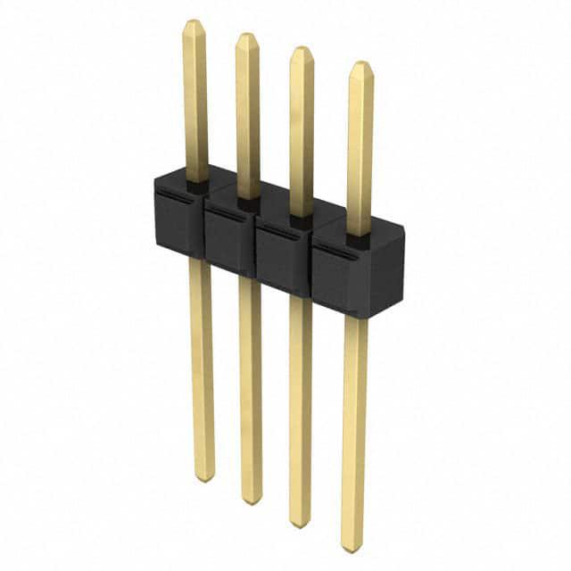 3M 矩形连接器 - 针座 - 公插针 929647-03-04-I