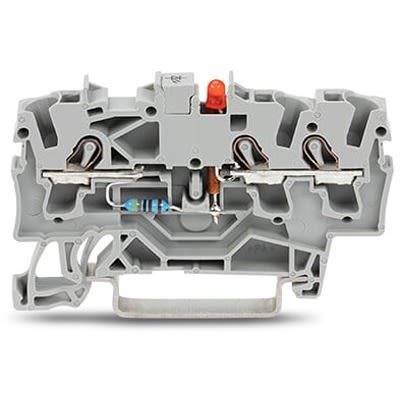 WAGO 接线座- Din 轨道/通道 2002-1321/1000-413