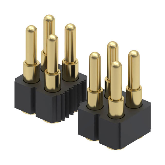 MILL-MAX 矩形连接器 - 弹簧式 814-22-07230-005-101