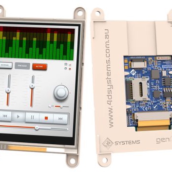 4D SYSTEMS LED显示器件 SK-GEN4-IOD-32T