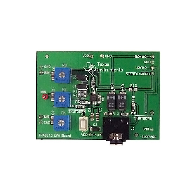 TEXAS INSTRUMENTS 评估、开发板开发工具 TPA0213EVM