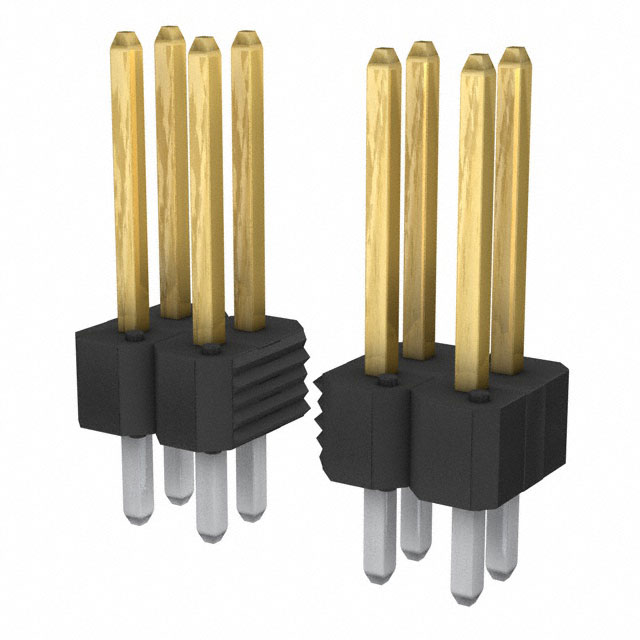 AMPHENOL 矩形连接器 - 针座 - 公插针 10119109-372010LF