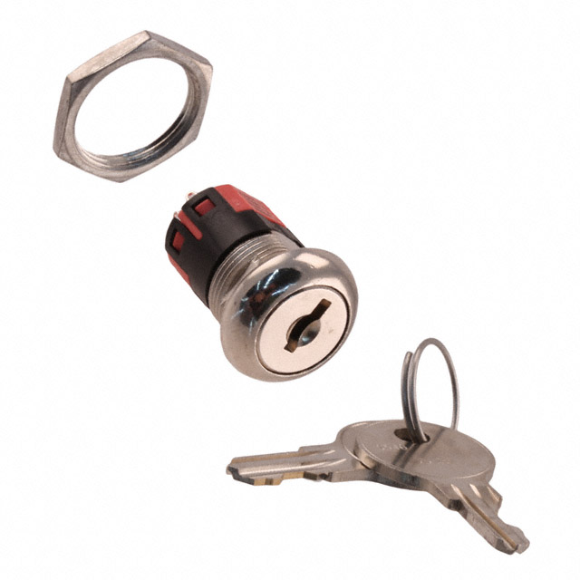 C&K 钥匙锁开关 Y2011U2B203NQ