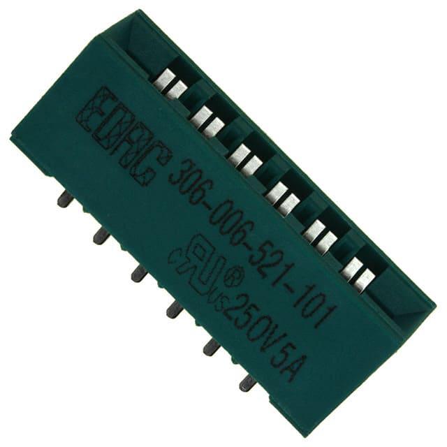 EDAC 卡边缘连接器 - 边缘板连接器 306-006-525-101
