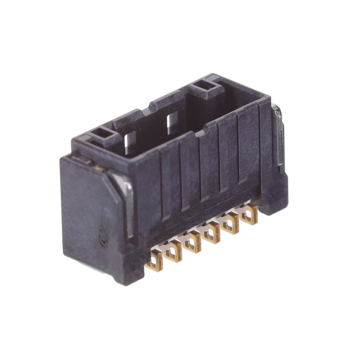 HIROSE ELECTRIC 矩形连接器 - 针座 - 公插针 DF51K-6P-2V(805)