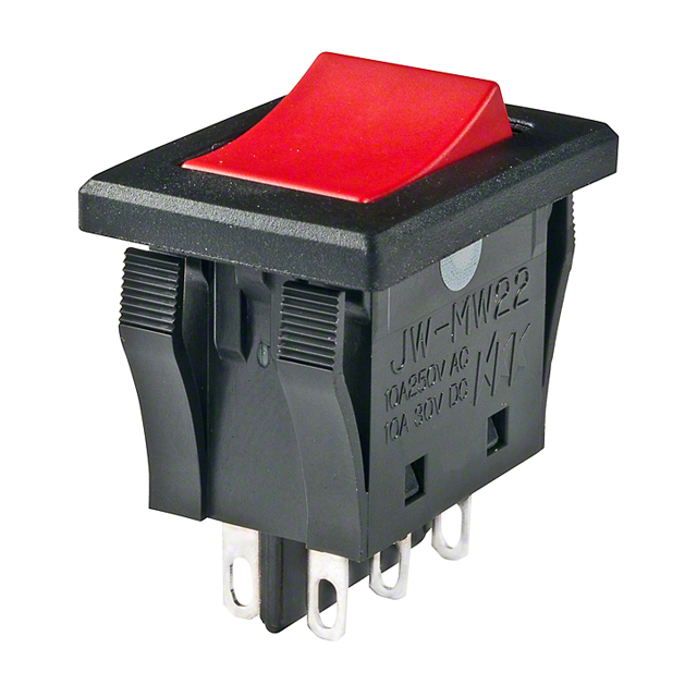 NKK SWITCHES 翘板开关 JWMW22RCA