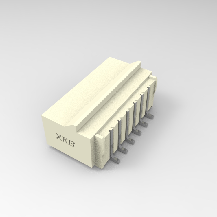 XKB CONNECTIVITY/中国星坤 矩形连接器 - 针座 - 公插针 X1002WRS-06L-HF-LPSW