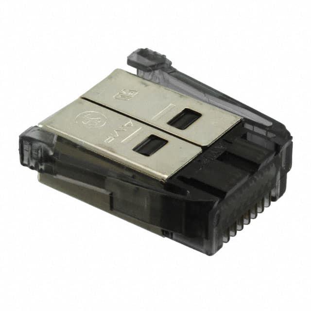 TE CONNECTIVITY 模块化连接器 - 插头 1-1761184-3