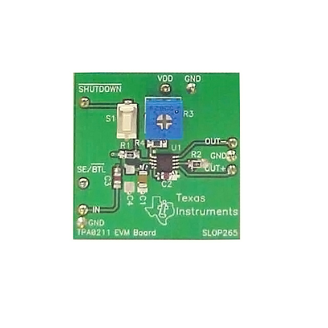 TEXAS INSTRUMENTS 评估、开发板开发工具 TPA0211EVM