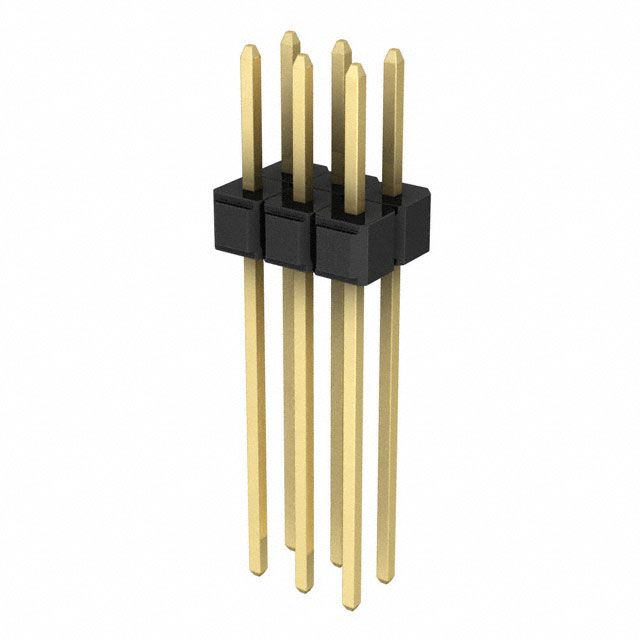 3M 矩形连接器 - 针座 - 公插针 929665-05-03-I