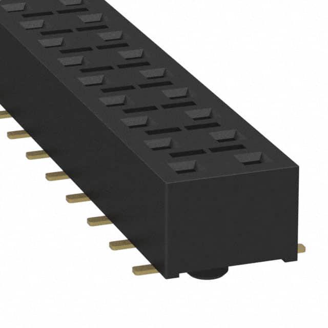 SAMTEC 矩形连接器 - 针座 - 插座/母插口 HLE-109-02-G-DV-A-TR