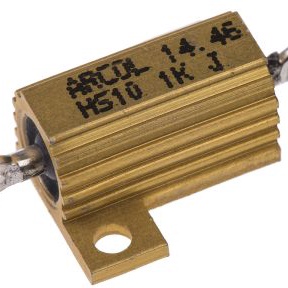 OHMITE 通孔电阻 HS10 1K J