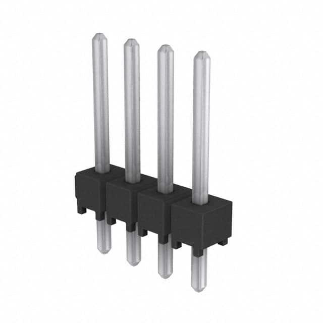 SAMTEC 矩形连接器 - 针座 - 公插针 TSW-104-14-T-S