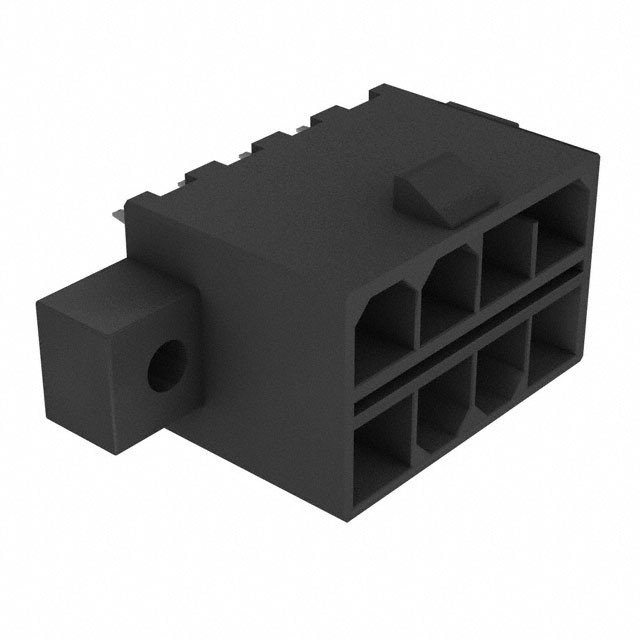 MOLEX 矩形连接器 - 针座 - 公插针 15-97-7083