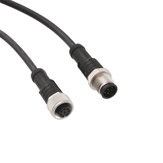 AMPHENOL LTW 圆形线缆 M12A08ML-12AFL-SD002