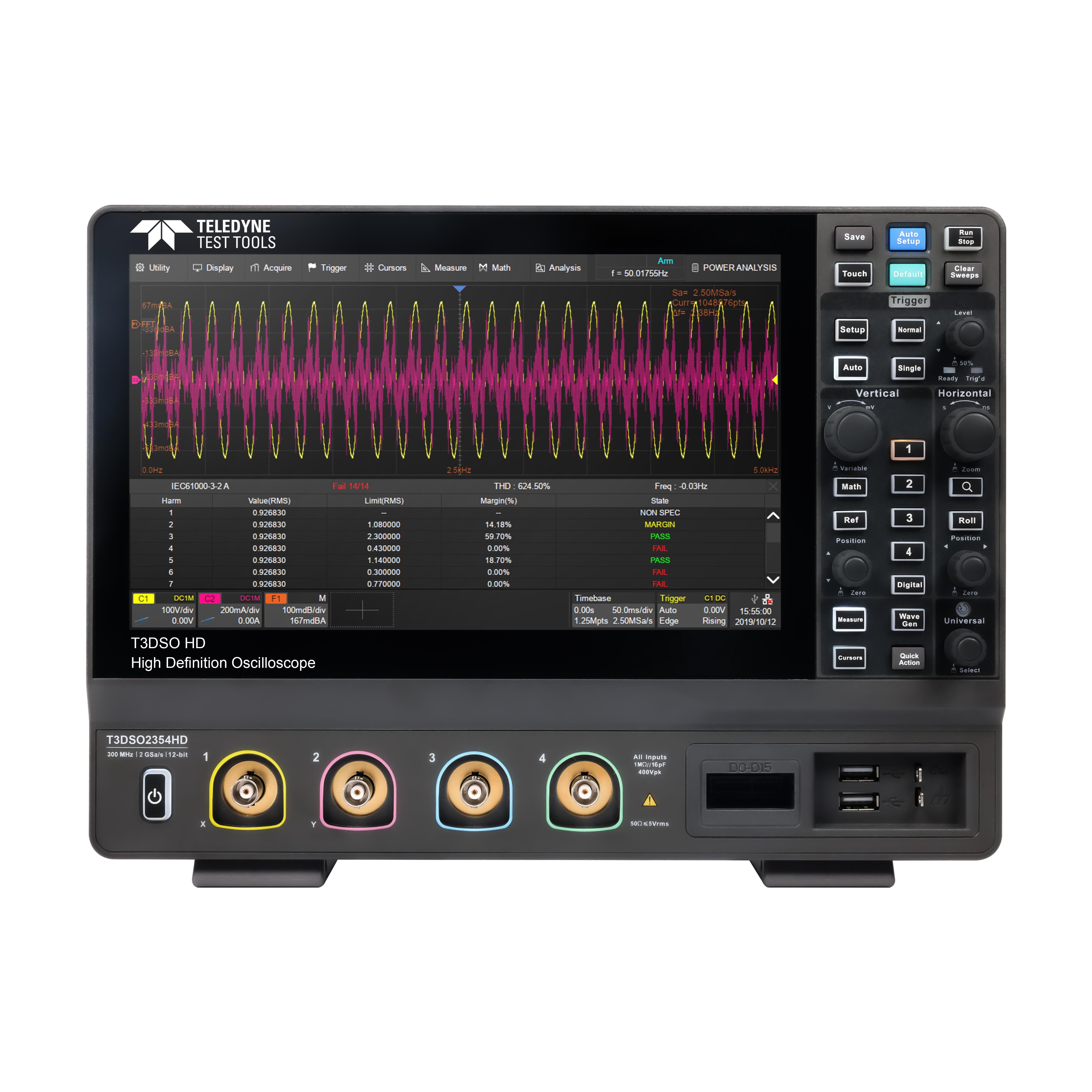 TELEDYNE LECROY 通用示波器 T3DSO2354HD