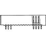 TE CONNECTIVITY 矩形连接器 - 针座 - 公插针 173981-2