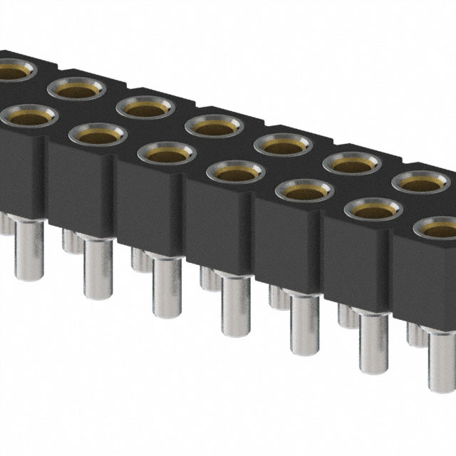 MILL-MAX 矩形连接器 - 针座 - 插座/母插口 835-43-020-10-001000