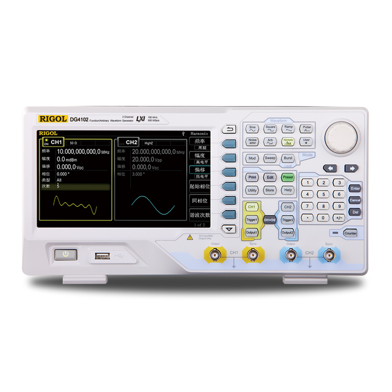 RIGOL/北京普源精电 信号发生器和分析仪 DG4102