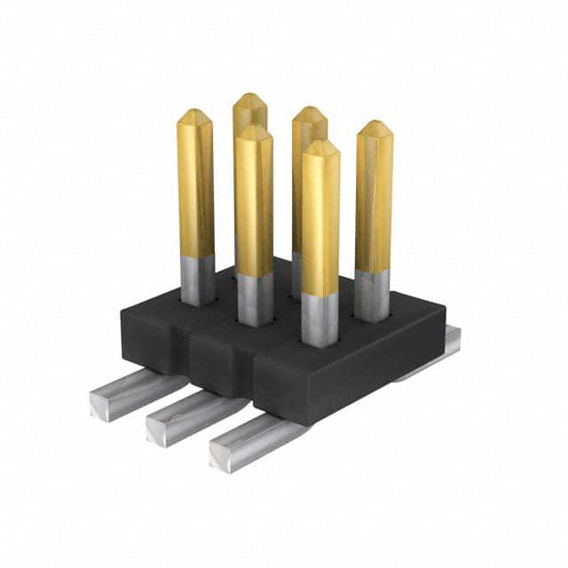 SAMTEC 矩形连接器 - 针座 - 公插针 FTS-103-01-L-DV-TR