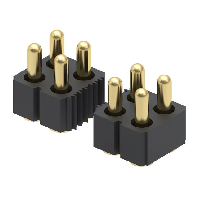 MILL-MAX 矩形连接器 - 弹簧式 813-22-062-30-004101