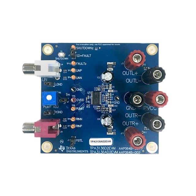 TEXAS INSTRUMENTS 多媒体放大器 TPA3136AD2EVM