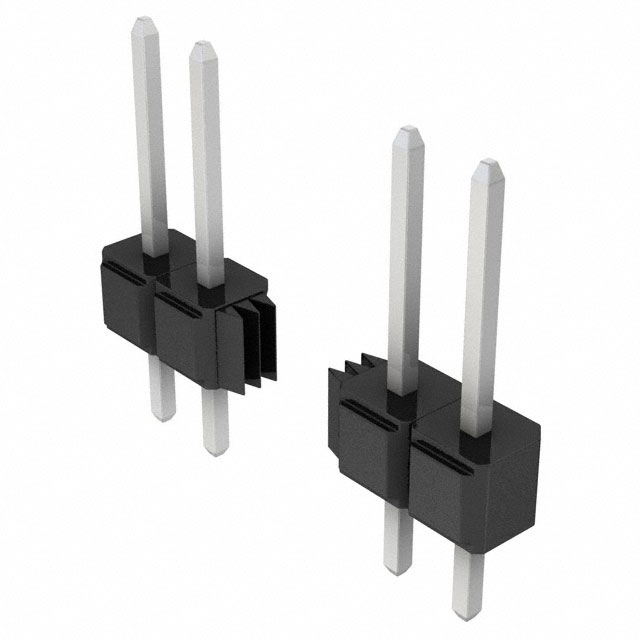 3M 矩形连接器 - 针座 - 公插针 929400-01-11