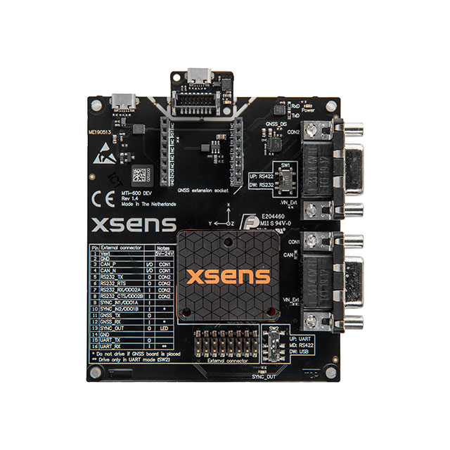 XSENS 方案评估套件 MTI-630-DK
