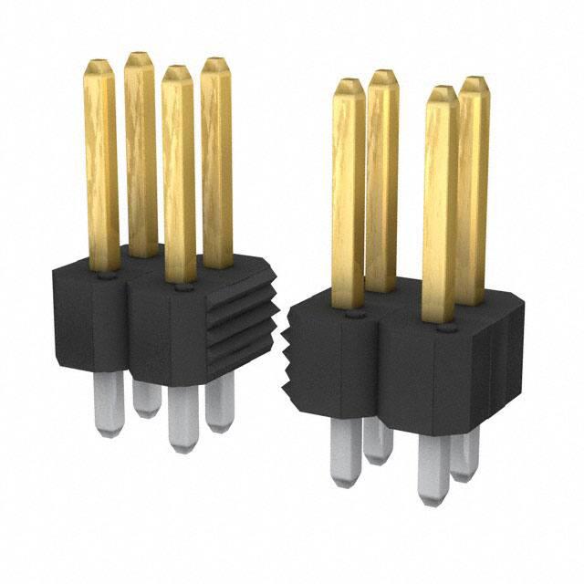 AMPHENOL 矩形连接器 - 针座 - 公插针 54102-G0507LF