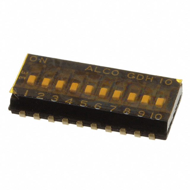 TE CONNECTIVITY 拨码开关 GDH10SA04