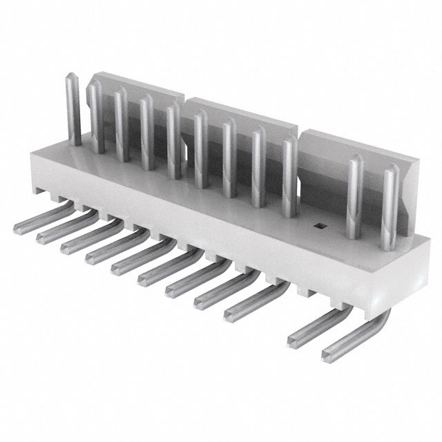 MOLEX 矩形连接器 - 针座 - 公插针 0022058129